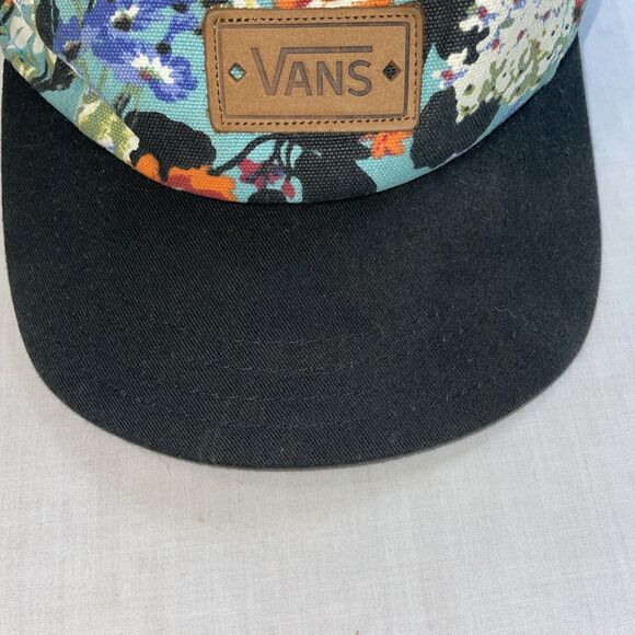 Vans Baseball Cap Women’s One Size Multicolor Floral Adjustable Width Comfort - Picture 10 of 12